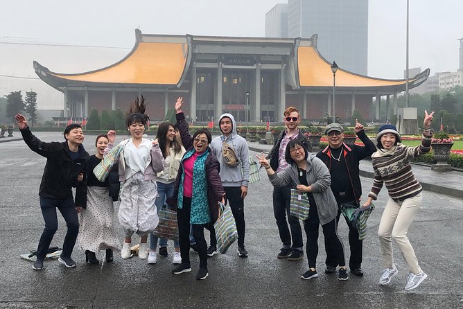 Taiwan Traditional Delicacies Experience, Xiao Long Bao, Chicken vermicelli with mushroom and sesame oil, Tofu strips salad, Bubble milk tea. - Vivian, Serena, and the teaching style
