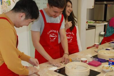 Xiao Long Bao, Pork thick soup, Bubble milk tea. Taiwan Traditional Light Meals Experience-B (Taipei Cooking Class)