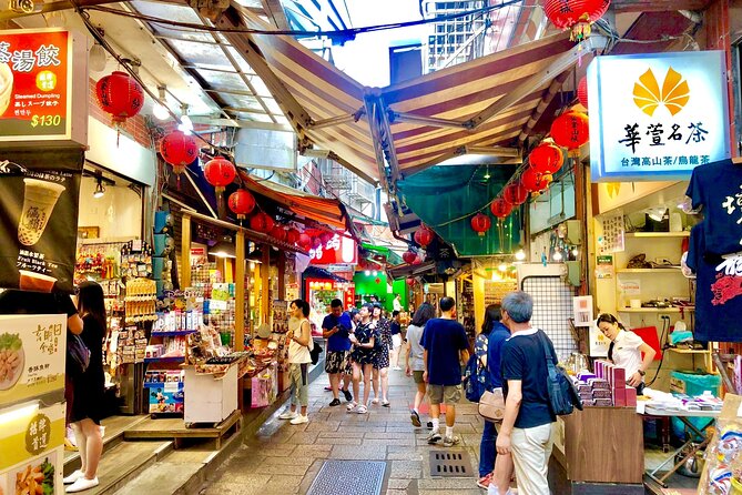 Yehliu & Jiufen & Shifen Day Tour (Departure from Ximending) - Jiufen Old Street, tea, and mountain views